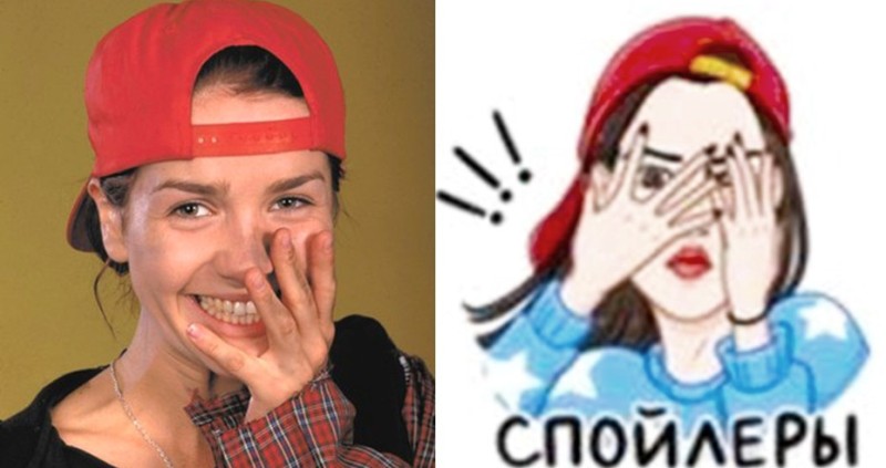 Natalia Oreiro inspiró una serie de emoticones de un canal de televisión en Rusia