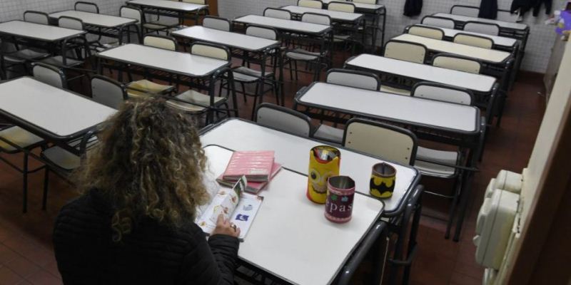 Confuso episodio en un colegio de Rivadavia con una nena que llevó un cuchillo a clases