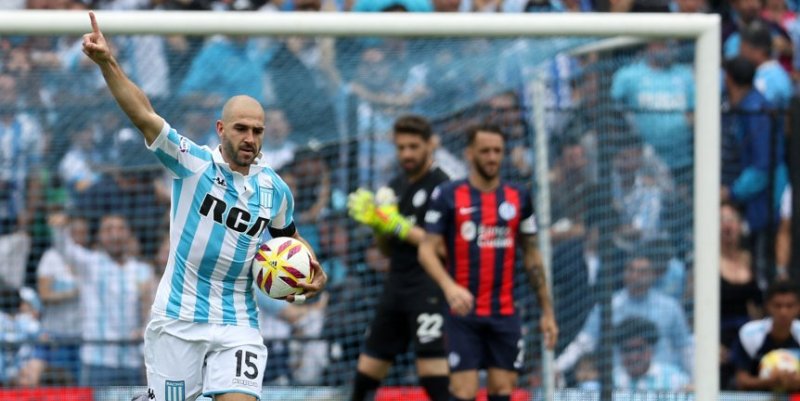 Racing venció a San Lorenzo y es más puntero que nunca