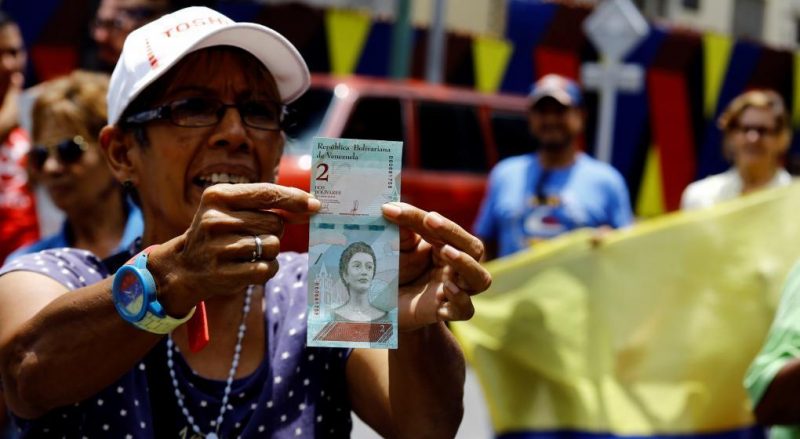 Según el FMI, para el 2019 la inflación en Venezuela será de 10.000.000%