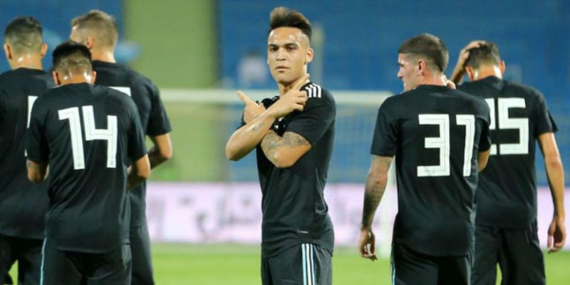 Lautaro Martínez: “Es un sueño estar acá y lo disfruto cada vez que vengo”
