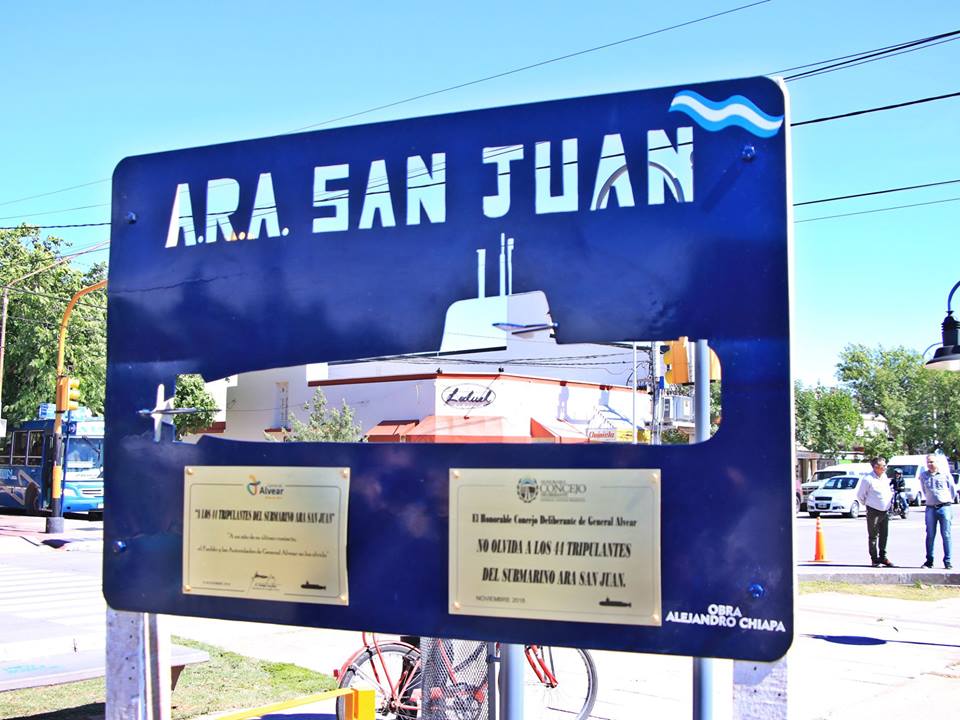 Homenaje al ARA San Juan a un año de su desaparición