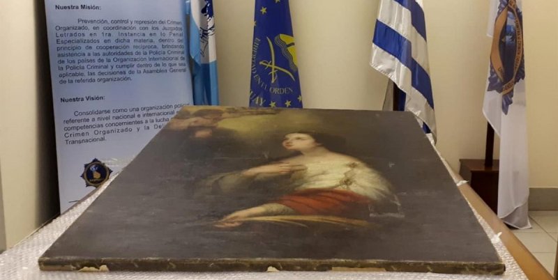 Recuperaron un cuadro valuado en más de 1.5 millón de euros que había sido robado en Rosario hace 35 años
