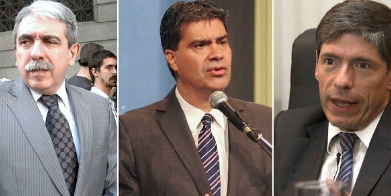 Aníbal Fernández, Capitanich y Abal Medina, procesados por supuesto fraude en el manejo de una caja millonaria