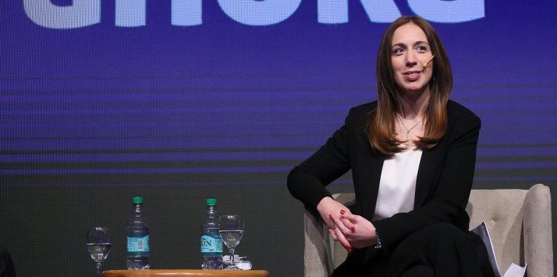 María Eugenia Vidal: “Dicen que vamos a privatizar Aerolíneas, es mentira”