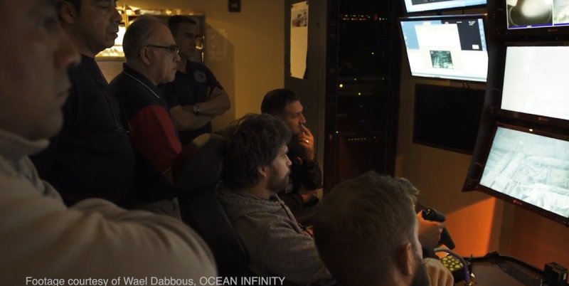La empresa Ocean Infinity difundió el video del momento en que encontró el ARA San Juan