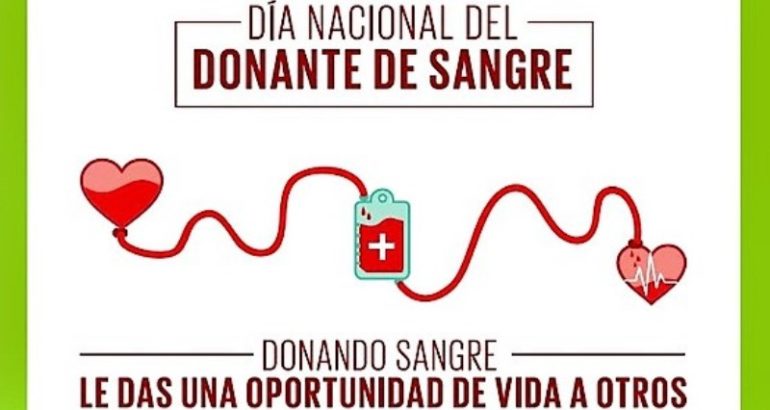 Día Nacional del Donante Voluntario Sangre. El 20% de los donantes son voluntarios