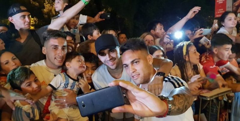 Locura por la Selección en Mendoza