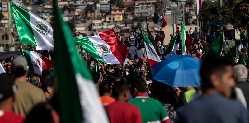 Tensión en Tijuana ante la llegada de la caravana de inmigrantes hondureños