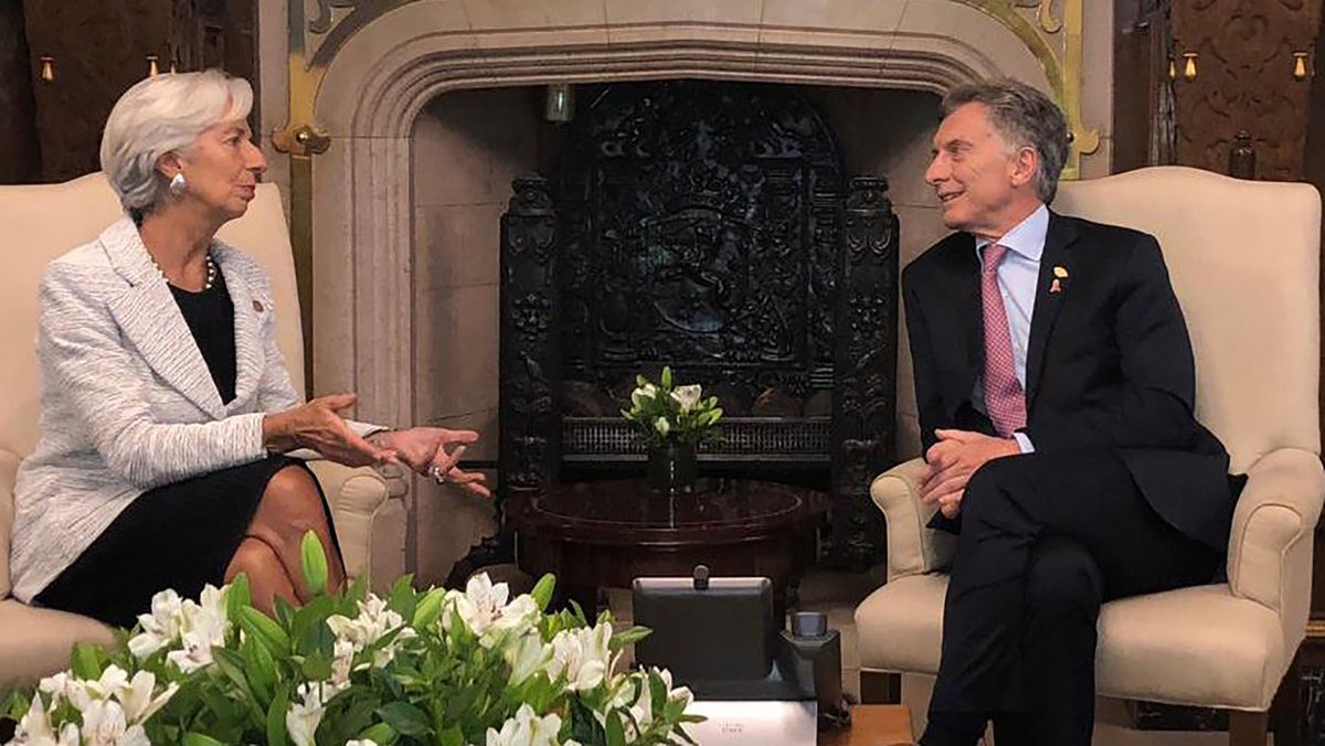 Lagarde visitó a Macri: “El FMI va a seguir apoyando los esfuerzos de Argentina”