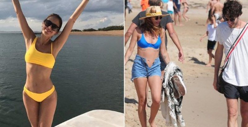 Las fotos de Vitto Saravia y Silvina Luna en Punta del Este: ¿por qué no se quieren cruzar?