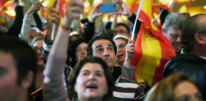 Golpe al gobierno español y ascenso electoral de la ultraderecha en Andalucía