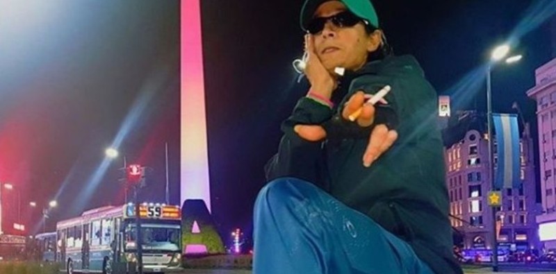 Mala fama: quién es el cantante de cumbia villera que canta con Andrés Calamaro y es furor en las redes sociales