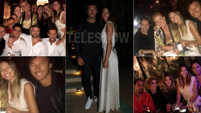Pampita desafió a la suerte y festejó su cumpleaños por adelantado, con Pico Mónaco y amigos