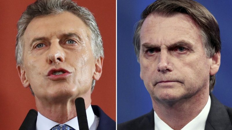 Macri y Bolsonaro buscarán una estrategia diplomática común para enfrentar la compleja crisis de Venezuela