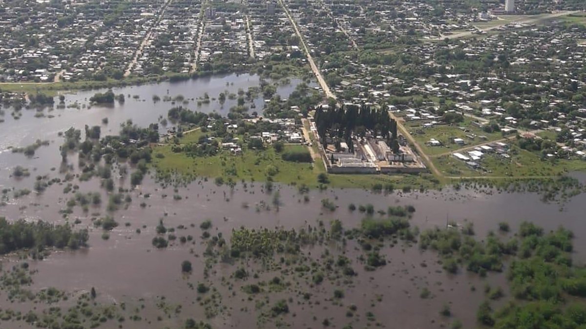 Ya son 1.170 las personas desplazadas en Uruguay como consecuencia de las inundaciones