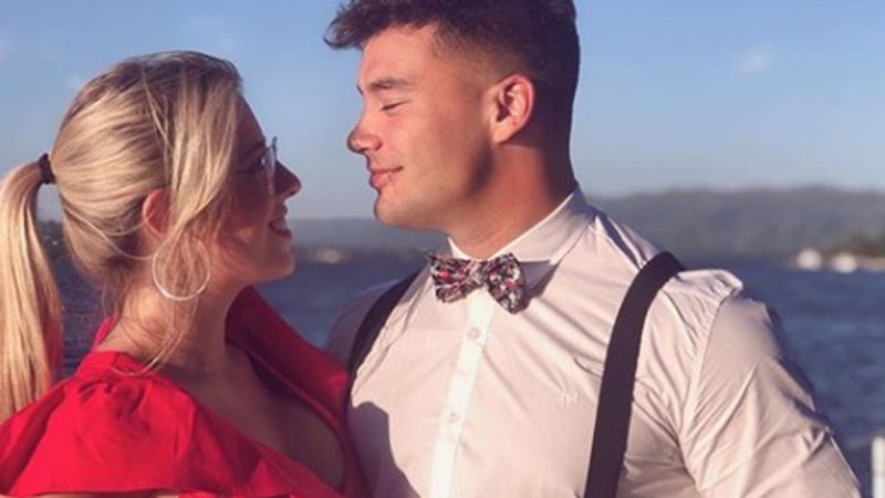 La respuesta del novio de Nati Jota a un seguidor que criticó su figura