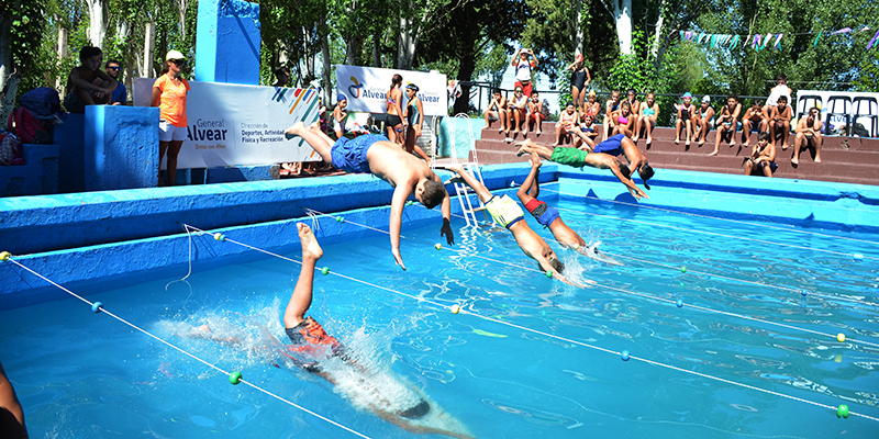 Los torneos de natación volvieron al Aeroclub