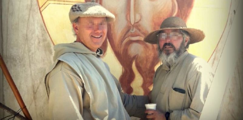 Habló uno de los monjes acusados de abuso en el Cristo Orante: “La guerra ha comenzado”