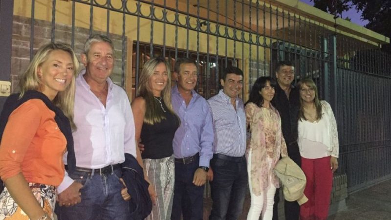 Minicumbre de candidatos oficialistas en la Vendimia de Las Heras