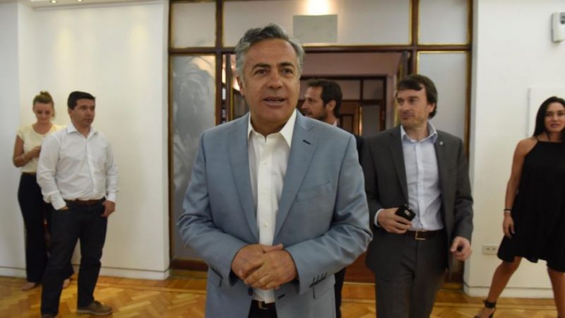 Extinción de dominio: Cornejo quiere tratamiento expres de una ley