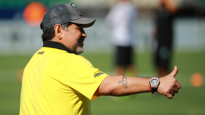 Habló Maradona: su estado de salud, la Selección, Alfaro en Boca y la vuelta a Dorados