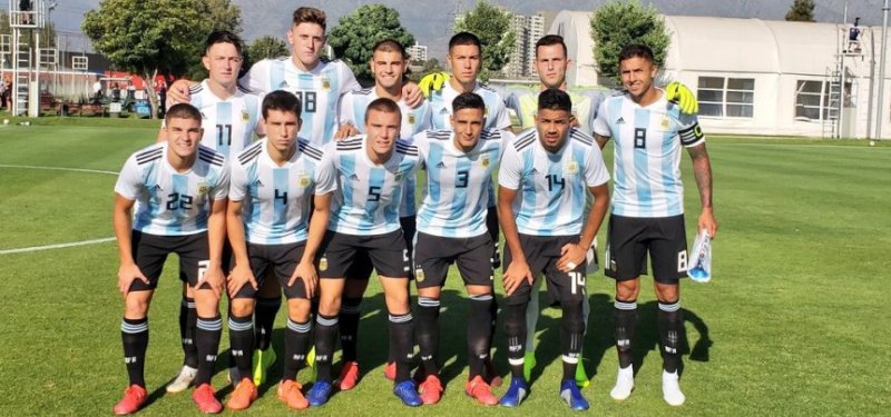 La Selección Argentina Sub 20 derrotó a Chile en un amistoso