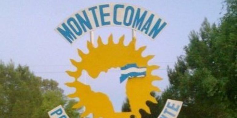 Limpiaron terreno para construir un helipuerto en Monte Comán