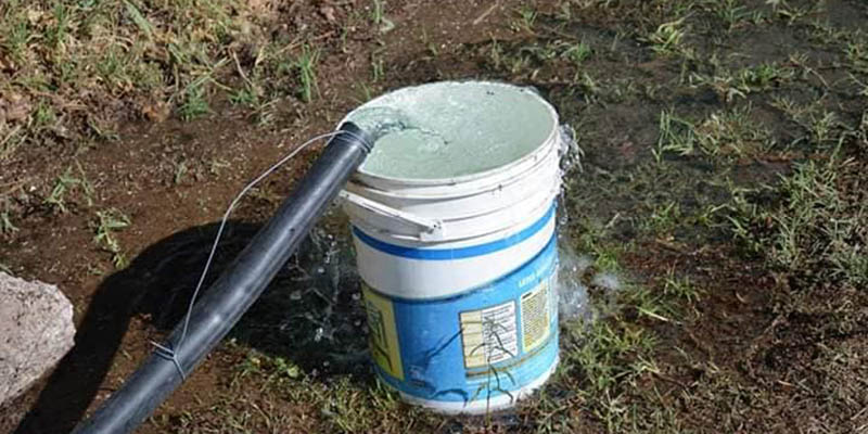 Conectarán un nuevo pozo para brindar agua en Los Compartos