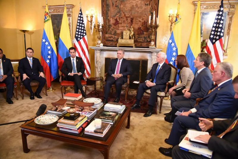El Grupo de Lima redobla la presión sobre el régimen de Maduro y decidió excluir el uso de la fuerza en Venezuela