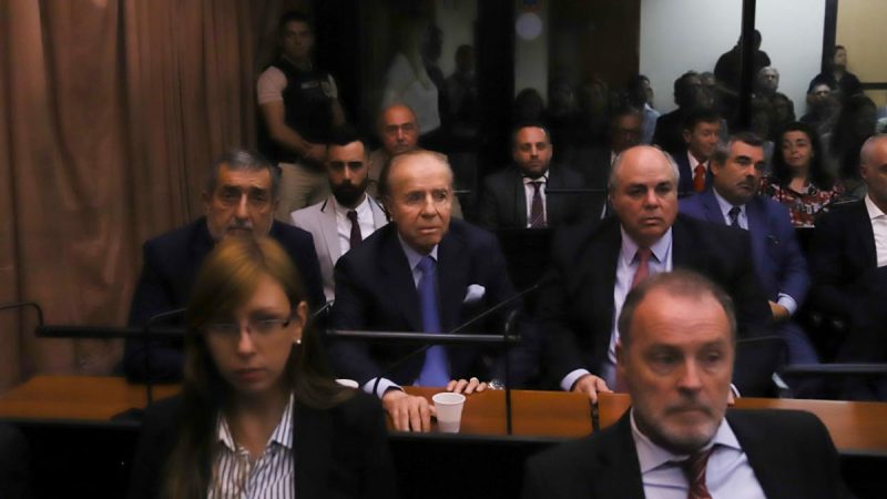 Absolvieron al ex presidente Carlos Menem por el encubrimiento del atentado a la AMIA