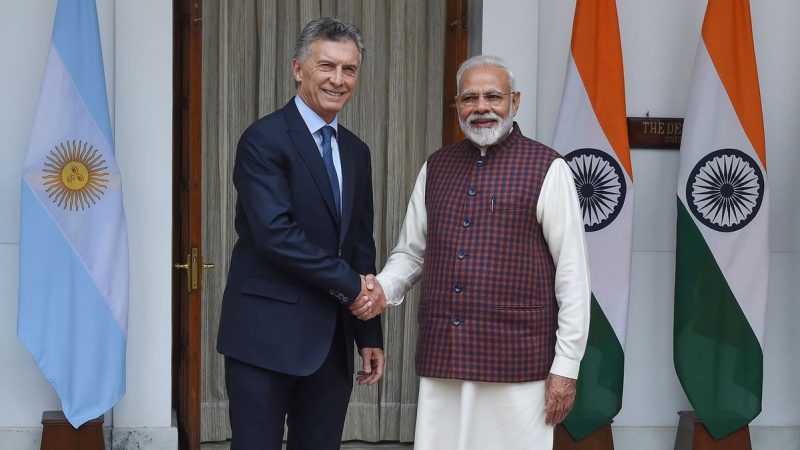 Mauricio Macri cerró un ambicioso acuerdo con India para relanzar las relaciones económicas