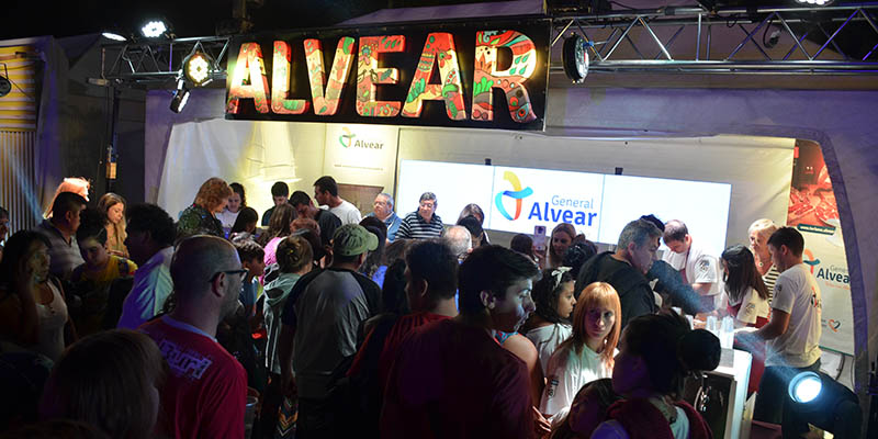 Alvear fue protagonista en la segunda noche de Fiesta Federal