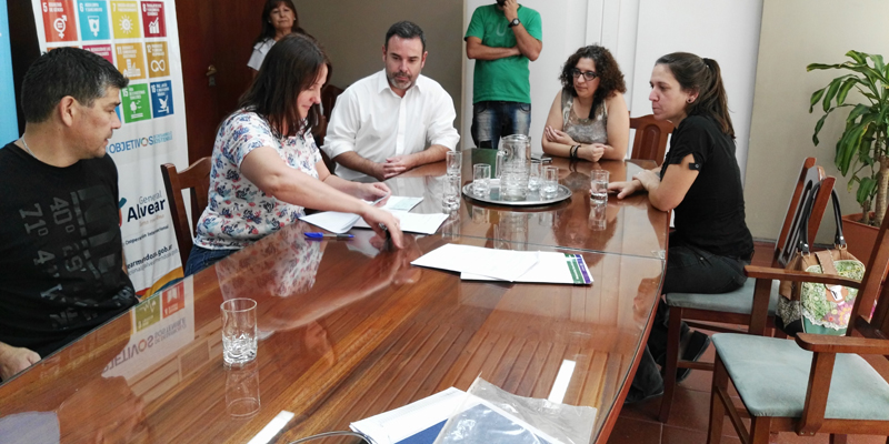 Entregaron subsidios a emprendedores