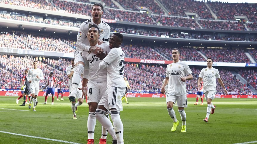 El Real Madrid derrotó al Atlético en el Wanda Metropolitano