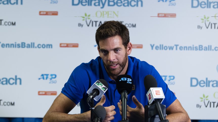 Del Potro anunció que se baja de Acapulco