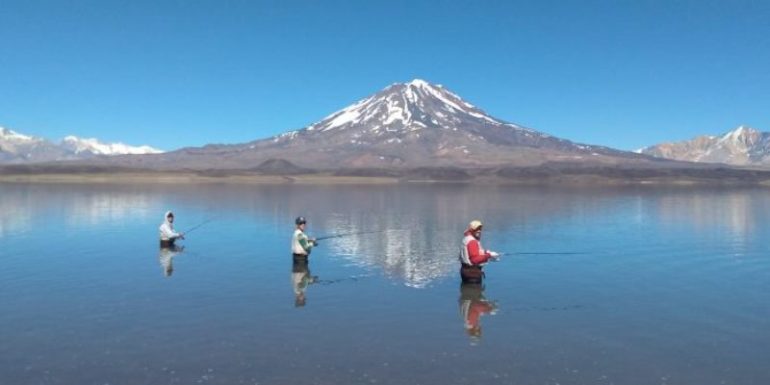 En enero, 3.500 personas visitaron la Laguna del Diamante