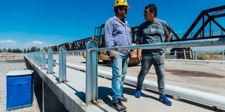 El puente Bajo Badén ya es una realidad