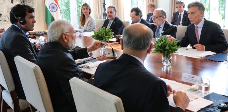 El Gobierno les preparó 500 reuniones a los empresarios que viajaron con Mauricio Macri a India