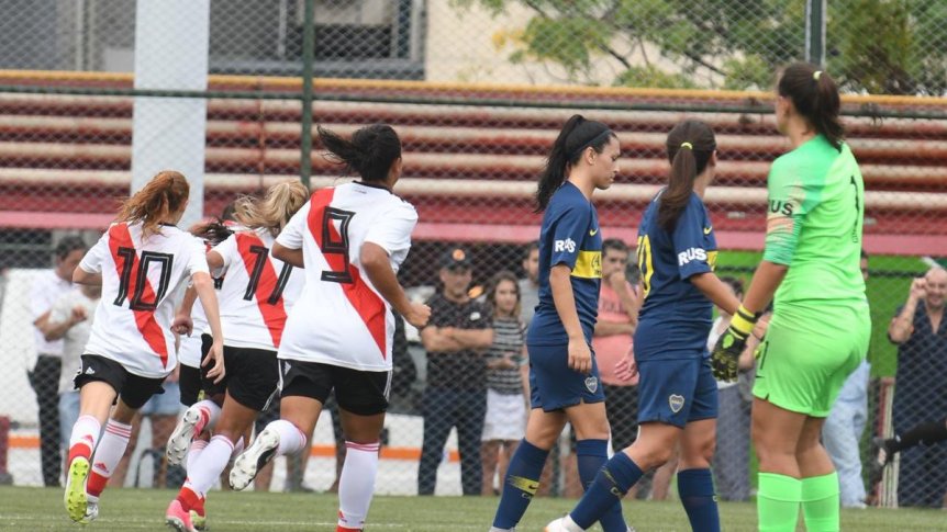 River derrotó a Boca en el superclásico femenino