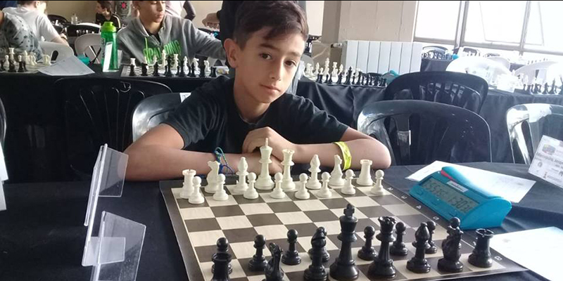 Alvear tuvo una gran tarea en el Nacional de Ajedrez