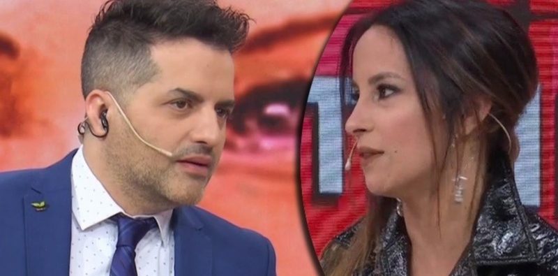 Ángel de Brito se enojó con Lourdes Sánchez y la mandó al frente