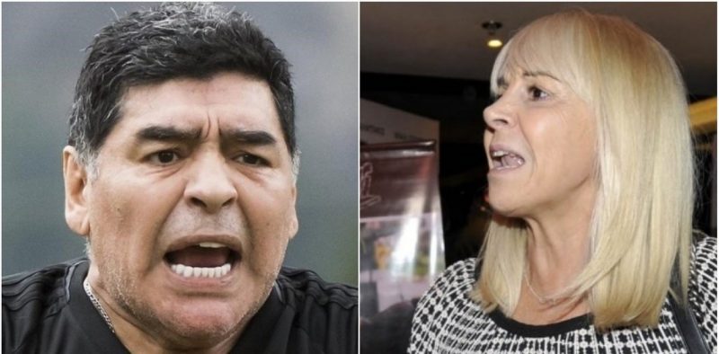 Claudia Villafañe habló sobre los tres hijos cubanos de Diego Maradona