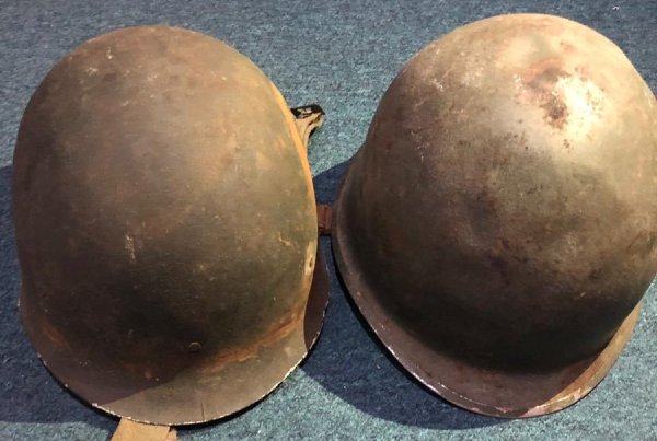 Tiene el casco de un excombatiente de Malvinas en su casa y busca a su dueño