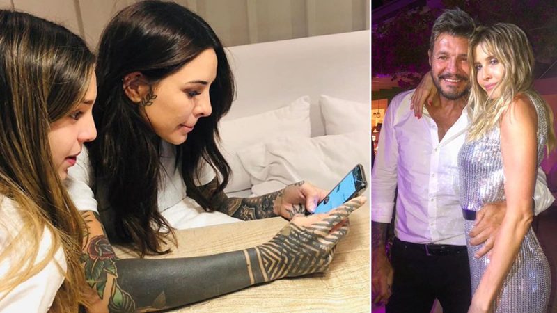 Cande Tinelli contó de qué hablan en el “grupo de Whatsapp ensamblado” con Marcelo y Guillermina Valdes