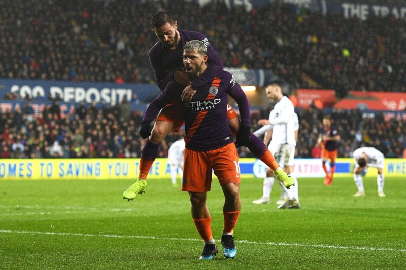 Agüero, héroe del Manchester City en la FA Cup