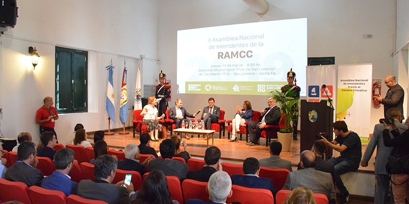 Alvear estuvo presente en la reunión de la RAMCC
