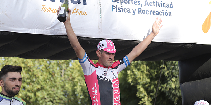 Víctor Arroyo, el ganador de la 20º Vuelta de Alvear