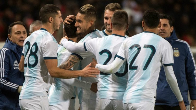Argentina venció a Marruecos con gol de Ángel Correa