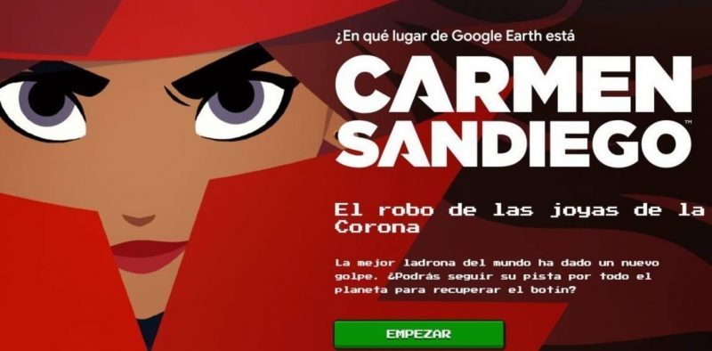 La vuelta de Carmen Sandiego: ahora hay que buscarla en Google Earth